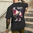 Talahuhn Talahon Saying Meme German Rap Outfit T-Shirt mit Rückendruck Geschenke für Ihn