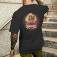 Tara Tibet Buddhism Lotus Meditation Yoga Om Spirituality T-Shirt mit Rückendruck Geschenke für Ihn