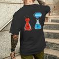 I Think Youre Overreacting Chemistry Lab Chemist T-Shirt mit Rückendruck Geschenke für Ihn