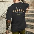 Tobias Limited Edition S T-Shirt mit Rückendruck Geschenke für Ihn