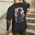 Tokyo Samurai Bushido En Cyberpunk Rétro Japonaisaporwave T-shirt imprimé au dos Cadeaux pour lui