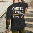 Uncle 2025 Loading Future Uncle 2025Intage T-Shirt mit Rückendruck Geschenke für Ihn