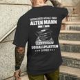 Underschätze Niemal Einen Record T-Shirt mit Rückendruck Geschenke für Ihn