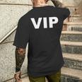 Vip T-Shirt mit Rückendruck Geschenke für Ihn