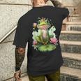 Vom Frosch Zum Prinz T-Shirt mit Rückendruck Geschenke für Ihn