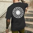 Vril Sun Sol Niger T-Shirt mit Rückendruck Geschenke für Ihn