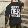 Week Of The Week T-Shirt mit Rückendruck Geschenke für Ihn