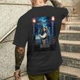 Wicked Fiyero Gates Of Shiz Poster T-Shirt mit Rückendruck Geschenke für Ihn