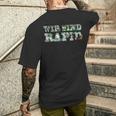 Wir Sind Rapid Football T-Shirt mit Rückendruck Geschenke für Ihn