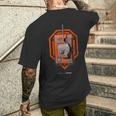 World Of Tanks Tiger I Shield T-Shirt mit Rückendruck Geschenke für Ihn