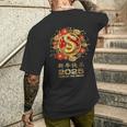 Year Of The Snake 2025 Lunar New Year Chinese New Year 2025 Men's T-shirt Back Print Gifts for Him Year Of The Snake 2025 Lunar New Year Chinese New Year 2025 Men's T-shirt Back Print Gifts for Him