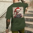 Chihuahua Dog Christmas Retro Christmas T-Shirt mit Rückendruck Geschenke für Ihn