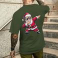 Christmas Boys Children Dabbing Santa T-Shirt mit Rückendruck Geschenke für Ihn