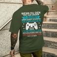 Christmas Gamer Gaming T-Shirt mit Rückendruck Geschenke für Ihn