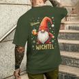 Christmas Gnome Christmas Party Outfit Gnome Christmas T-Shirt mit Rückendruck Geschenke für Ihn