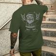 El Rocker Santa Clause Men's T-shirt Back Print Gifts for Him