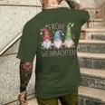 Family Merry Christmas Gnome Christmas Party Xmas T-Shirt mit Rückendruck Geschenke für Ihn