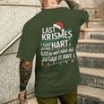 Last Christmas Parody Humour With Christmas Lights T-Shirt mit Rückendruck Geschenke für Ihn