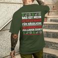 Ugly Christmas Jumper Slogan Christmas Jumper T-Shirt mit Rückendruck Geschenke für Ihn