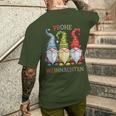 Gnome Christmas Jumper Gnome Gnome Merry Christmas Cute T-Shirt mit Rückendruck Geschenke für Ihn