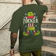 Gocker Elf Christmas Outfit Christmas Family Outfit S T-Shirt mit Rückendruck Geschenke für Ihn