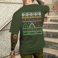 Guns For Christmas Ugly Sweater Gun Right Hunting Military T-Shirt mit Rückendruck Geschenke für Ihn