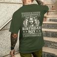 Jesus Birthday Boy Happy Birthday Jesus Ugly Christmas T-Shirt mit Rückendruck Geschenke für Ihn