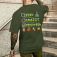 Ladies Brav Naughty Hairdresser Christmas T-Shirt mit Rückendruck Geschenke für Ihn