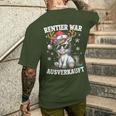 Reindeer Was Ausverkauft Christmas Unicorn Slogan T-Shirt mit Rückendruck Geschenke für Ihn