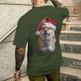 Shiba Inu Christmas T-Shirt mit Rückendruck Geschenke für Ihn