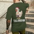 Talahuhn Youth Word Talahon Merry Christmas T-Shirt mit Rückendruck Geschenke für Ihn