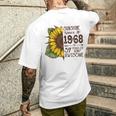 1968 Sunflower Sunshine 2025 Men's T-shirt Back Print Gifts for Him
