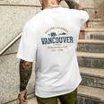 Canada Holiday Souvenirintageancouver T-Shirt mit Rückendruck Geschenke für Ihn