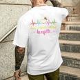 Carnival Costume Mein Herz Schlägt Konfetti T-Shirt mit Rückendruck Geschenke für Ihn