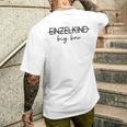 Children's Single Kind Big Bro Brother Werden Pregnancy Baby T-Shirt mit Rückendruck Geschenke für Ihn