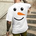 Children's Snowman Costume Children's Snowman Face T-Shirt mit Rückendruck Geschenke für Ihn