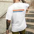 Cogorno Italia Retro 70S 80S Style Camiseta Hombre Estampado Espalda Regalos para él