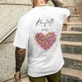 Confetti In The Heart Fancy Dress Carnival Costume Replacement T-Shirt mit Rückendruck Geschenke für Ihn