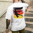 Cool Fan Outfit Jersey Team Sports Flag Handball Germany T-Shirt mit Rückendruck Geschenke für Ihn