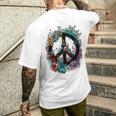 Cravate De Costume Hippie Avec Symbole De La Paix Des Années 60 Et 70 T-shirt imprimé au dos Cadeaux pour lui