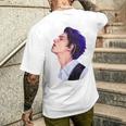 Dimash Inspired Dear Dears Forever Musikkunst T-Shirt mit Rückendruck Geschenke für Ihn