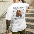 Divertido Amante De Los Perros Cocker Spaniel Camiseta Hombre Estampado Espalda Regalos para él