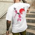 Fleurs De Cerisierintage Sakura Japonais T-shirt imprimé au dos Cadeaux pour lui
