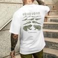 Frog Tadpole Life Cycle Metamorphosis Biology Science T-Shirt mit Rückendruck Geschenke für Ihn