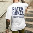 Godfather Definition Job Komplize Questions Ideas Question Christening T-Shirt mit Rückendruck Geschenke für Ihn