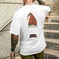 Grandpa Gnome Christmas Gnome Grandfather Long-Sleeved T-Shirt mit Rückendruck Geschenke für Ihn