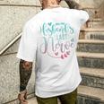 On My Husband's Last Nerve Men's T-shirt Back Print Gifts for Him