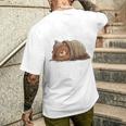 Idee Cadeau Citation Drôle Ours Brun En Hibernation T-shirt imprimé au dos Cadeaux pour lui