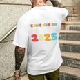 Kinder Ich Bin Jetzt Ein Kindergartenkind 2025 Kindergarten T-Shirt mit Rückendruck Geschenke für Ihn