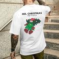 Mr Mr Christmas T-Shirt mit Rückendruck Geschenke für Ihn